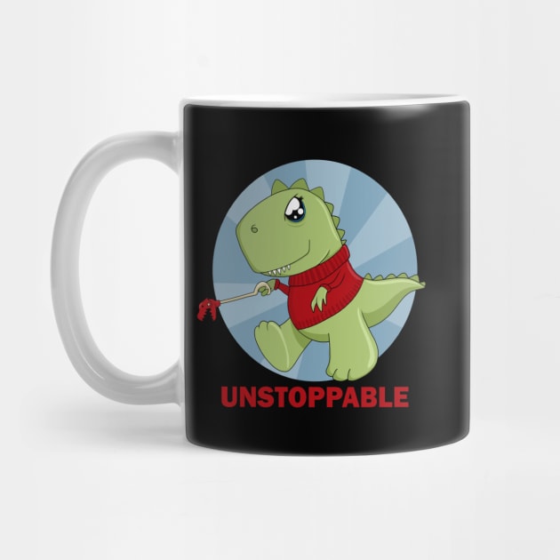 I am unstoppable T-Rex by valentinahramov